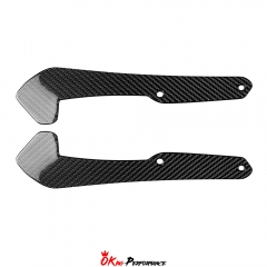 SQ Style Dry Carbon Fiber Front Mud Flaps Trim For BMW G80 G81 M3 2020-2024