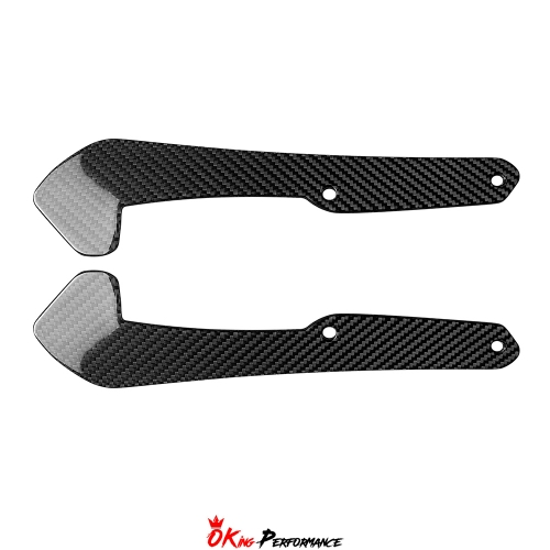 SQ Style Dry Carbon Fiber Front Mud Flaps Trim For BMW G80 G81 M3 2020-2024