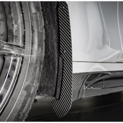 SQ Style Dry Carbon Fiber Front Mud Flaps Trim For BMW G80 G81 M3 2020-2024