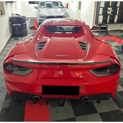 Novitec Sytle Carbon Fiber Rear Trunk Spoiler For Ferrari 488 Spider 2015-2018