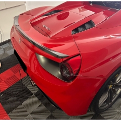 Novitec Sytle Carbon Fiber Rear Trunk Spoiler For Ferrari 488 Spider 2015-2018