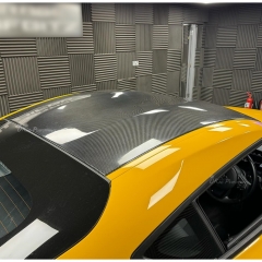 Dry Carbon Fiber Car Roof Skin Cover For Toyota Supra MK5 A90 A91 GR