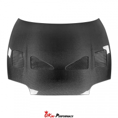 TRD Style Carbon Fiber Hood For Toyota Supra MK4 JZA80 A80 MKIV 1993-2002