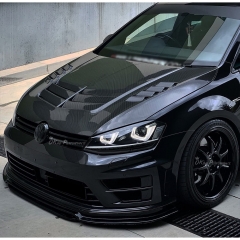 Varis Style Carbon Fiber Hood For VW Golf MK7 MK7.5 TSI GTI R-Line R 2014-2020
