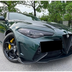 GTAM Style Carbon Fiber Engine Hood For Alfa Rome Quadrifoglio Giulia 2016-2023