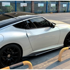 V Style Carbon Fiber Side Skirt For Nissan Z Fairlady 400Z RZ34 2022+