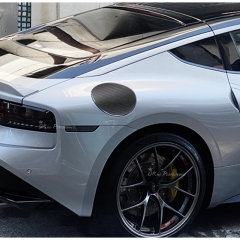 Dry Carbon Fiber Fuel Cap Cover (add on) For Nissan Z Fairlady 400Z RZ34 2022+