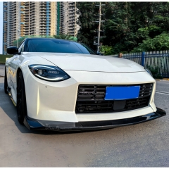 V Style Carbon Fiber Front Lip For Nissan Z Fairlady 400Z RZ34 2022+