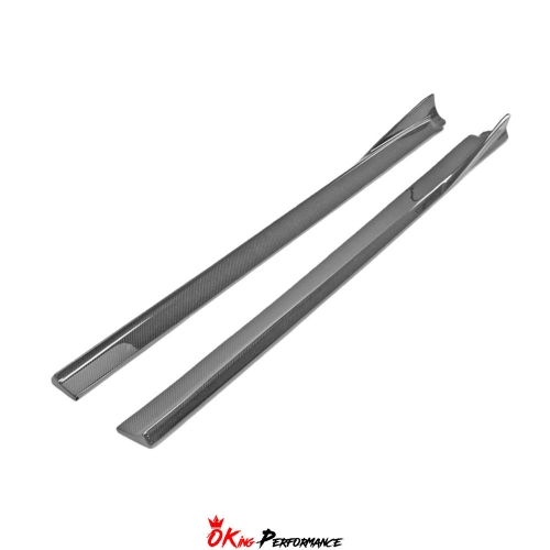 V Style Carbon Fiber Side Skirt For Nissan Z Fairlady 400Z RZ34 2022+