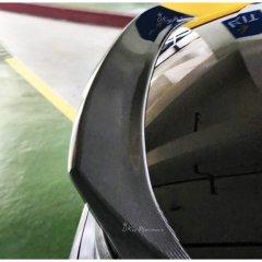 V Style Dry Carbon Fiber Rear Wing Trunk Spoiler For Nissan Z Fairlady 400Z RZ34 2022+