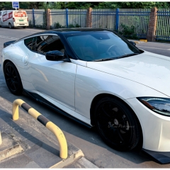 V Style Carbon Fiber Side Skirt For Nissan Z Fairlady 400Z RZ34 2022+