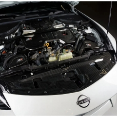 OEM Style Dry Carbon Fiber Engine Bay Cooling Panel Plate For Nissan Z Fairlady 400Z RZ34 2022+