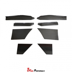 RS Style Dry Carbon Fiber Side Skirts For Nissan Z Fairlady 400Z RZ34 2022+