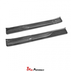 Dry Carbon Fiber Interiors Kits Door Sill Cover (add on) For Nissan Z Fairlady 400Z RZ34 2022+