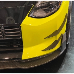 RS Style Dry Carbon Fiber Front Lip For Nissan Z Fairlady 400Z RZ34 2022+