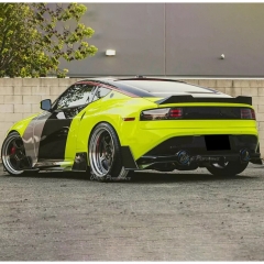 RS Style Dry Carbon Fiber Side Skirts For Nissan Z Fairlady 400Z RZ34 2022+