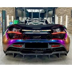 RYFT Style Dry Carbon Fiber Rear Diffuser For Mclaren 720S