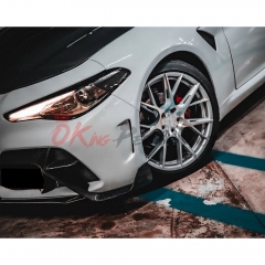 GTAM Style Half Carbon Fiber Front Bumper For Alfa Romeo Giulia 2016-2023