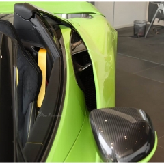 Dry Carbon Fiber Aero Bridge Vent For Mclaren 720S Spider 2017-2023
