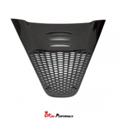 765LT Style Dry Carbon Fiber Rear Engine Cover Lid For Mclaren 720S Coupe 2017-2023
