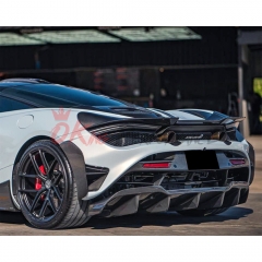 RYFT Style Dry Carbon Fiber Rear Diffuser For Mclaren 720S
