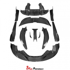 RYFT Style Dry Carbon Fiber Aero Kit For Mclaren 720S