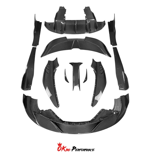RYFT Style Dry Carbon Fiber Aero Kit For Mclaren 720S