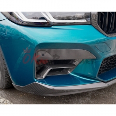 Dry Carbon Fiber Front Bumper Trim For BMW F90 M5 LCI 2020-2023