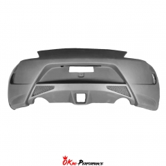 Amuse Style Glass Fiber Rear Bumper For Nissan 370Z Z34 2008-2019