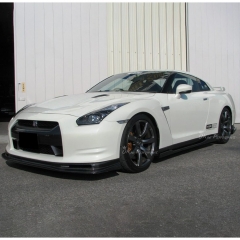 Top Secret Style Carbon Fiber (CFRP) Front Lip For Nissan R35 GTR 2008-2011