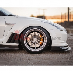 2013 Varis Style Partial Carbon Fiber Wide Fender Set For Nissan R35 GTR 2008-2011