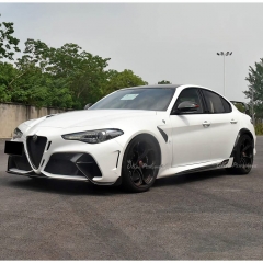 GTAM Style Carbon Fiber (CFRP) Body Kits For Alfa Romeo Giulia QV Quadrifoglio 2016-2023