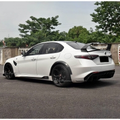 GTAM Style Carbon Fiber (CFRP) Body Kits For Alfa Romeo Giulia QV Quadrifoglio 2016-2023