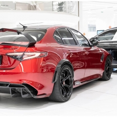 GTAM Style Dry Carbon Fiber Body Kits For Alfa Romeo Giulia QV Quadrifoglio 2016-2023