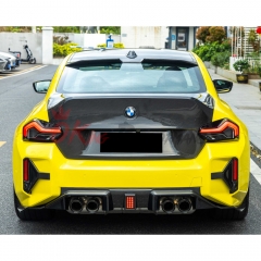 CS Style Dry Carbon Fiber Rear Trunk Boot Lid For BMW G87 M2 2023-On