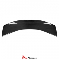 Batfury Style Dry Carbon Fiber Trunk Spoiler For Ferrari 296 2021-2025