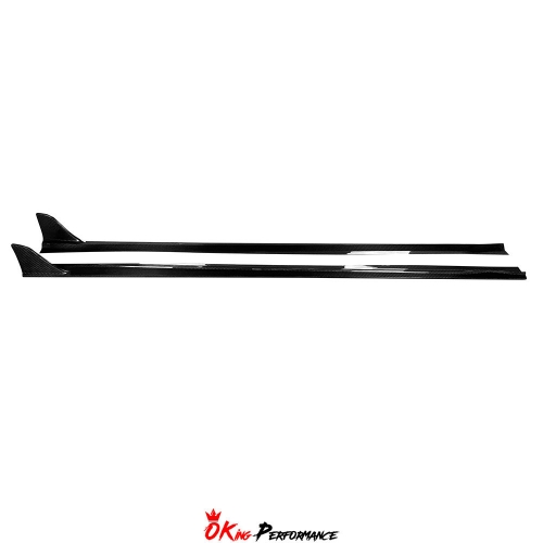 Carbon Fiber Side Skirt For Infiniti Q60 2016-2022
