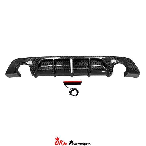 Carbon Fiber Rear Diffuser For Infiniti Q60 2016-2022