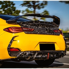Carbon Fiber Rear Diffuser For Infiniti Q60 2016-2022