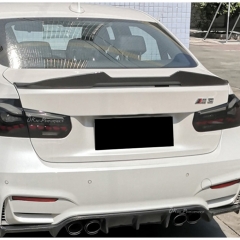 PSM-Style Carbon Fiber Rear Spoiler Trunk Wing For BMW 3 Series F30 2013-2018
