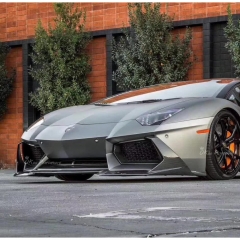 Vorsteiner Style Carbon Fiber Front Lip For Lamborghini Aventador LP700-4 2011-2015