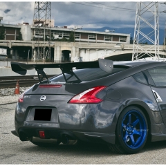 APR GTC300 61“ Style Carbon Fiber Rear Spoiler GT Wing For Nissan 370Z Z34 2008-2019