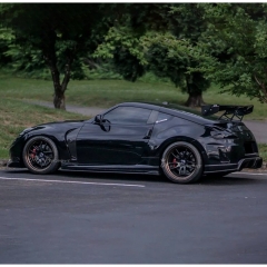 APR GTC300 61“ Style Carbon Fiber Rear Spoiler GT Wing For Nissan 370Z Z34 2008-2019