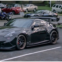 APR GTC300 61“ Style Carbon Fiber Rear Spoiler GT Wing For Nissan 370Z Z34 2008-2019