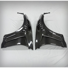 Vented V2 Style Carbon Fiber Fender For Nissan 370Z Z34 2008-2019