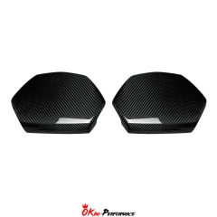 Dry Carbon Fiber Seat Back Headrest Panels For Lamborghini Aventador LP700-4