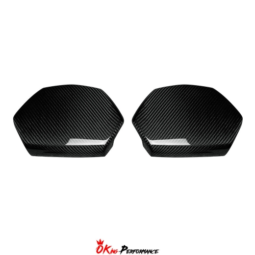 Dry Carbon Fiber Seat Back Headrest Panels For Lamborghini Aventador LP700-4