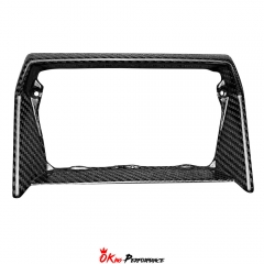 Dry Carbon Fiber Center Console Navigation Screen Display Inner Panel For Lamborghini Aventador LP700-4