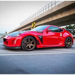 Varis Arising II Style Partial Carbon Fiber Body Kits For Nissan 370Z Z34 2008-2019