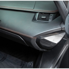 Dry Carbon Fiber Dash End Cover Interiors Kits For Lamborghini Aventador LP700-4